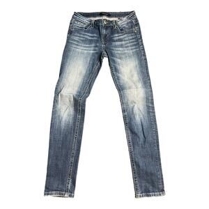 Vigoss Studio Jeans style P6138A Size 28 5/6 Fancy Stitch Embroidered Casual